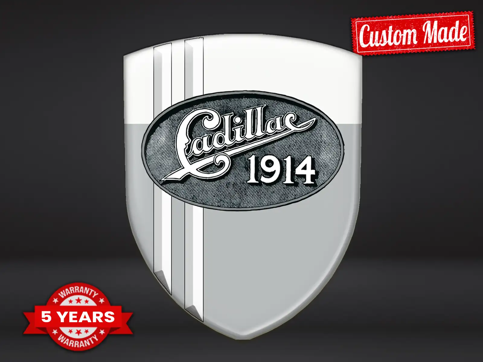 Cadillac Windschutzaufkleber Premium Stilvoll Hochwertig